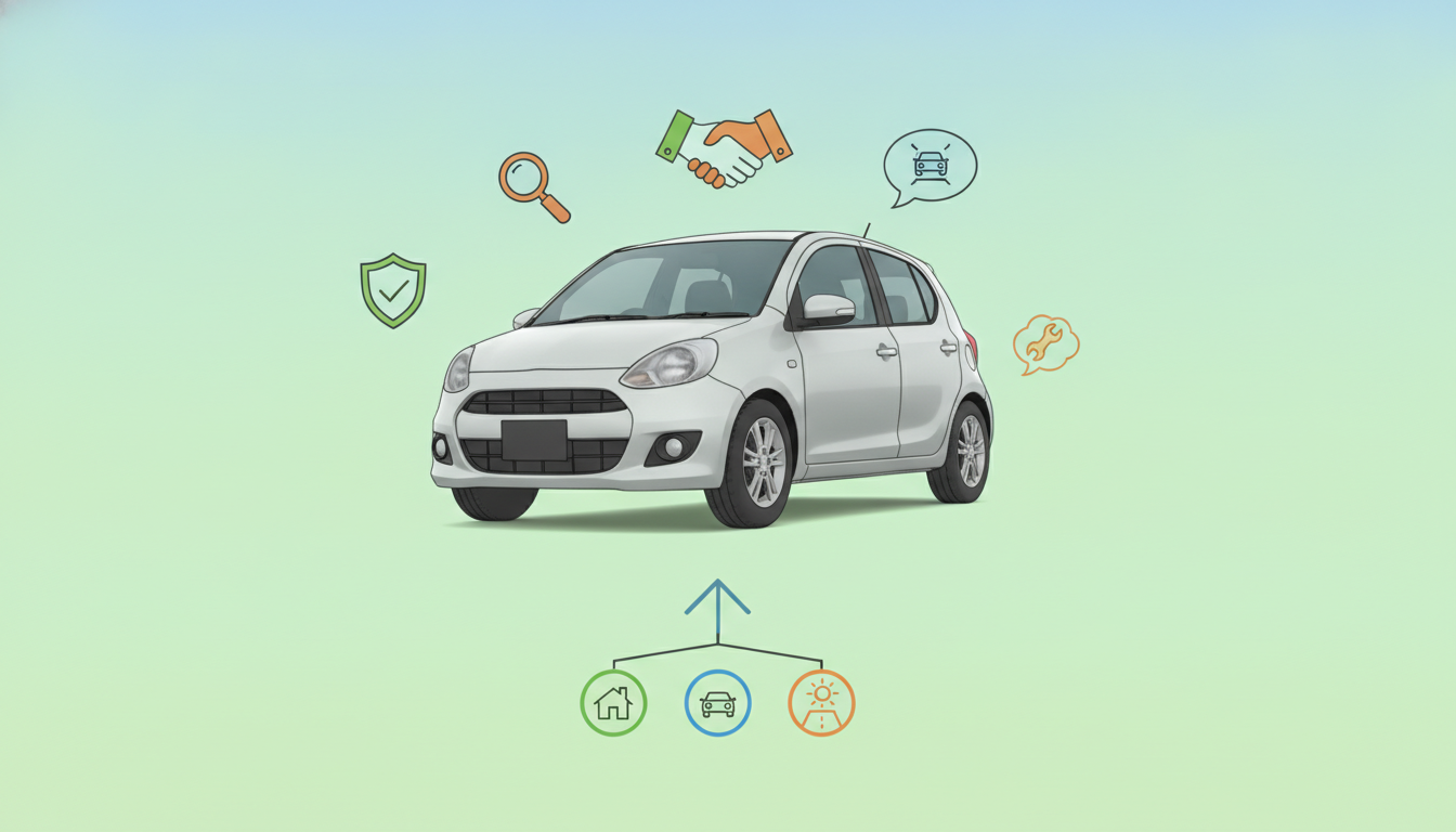中古車買い方のおすすめ方法とは？失敗しないための手順を徹底解説！