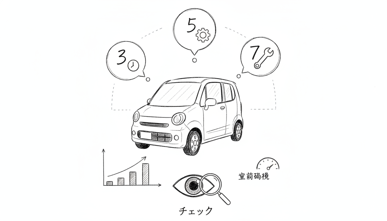 中古車の軽自動車は年式で選ぶべき？失敗しない選び方を徹底解説！
