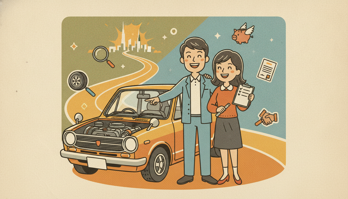 初めての中古車はどう買うの？失敗しない買い方と安心の手順を徹底解説！